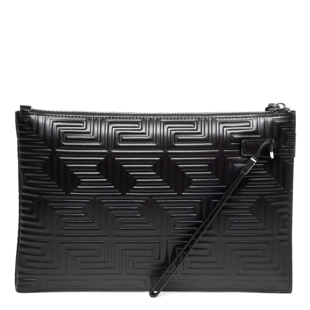 88613 black, мужской кожаный клатч Barcelo Biagi