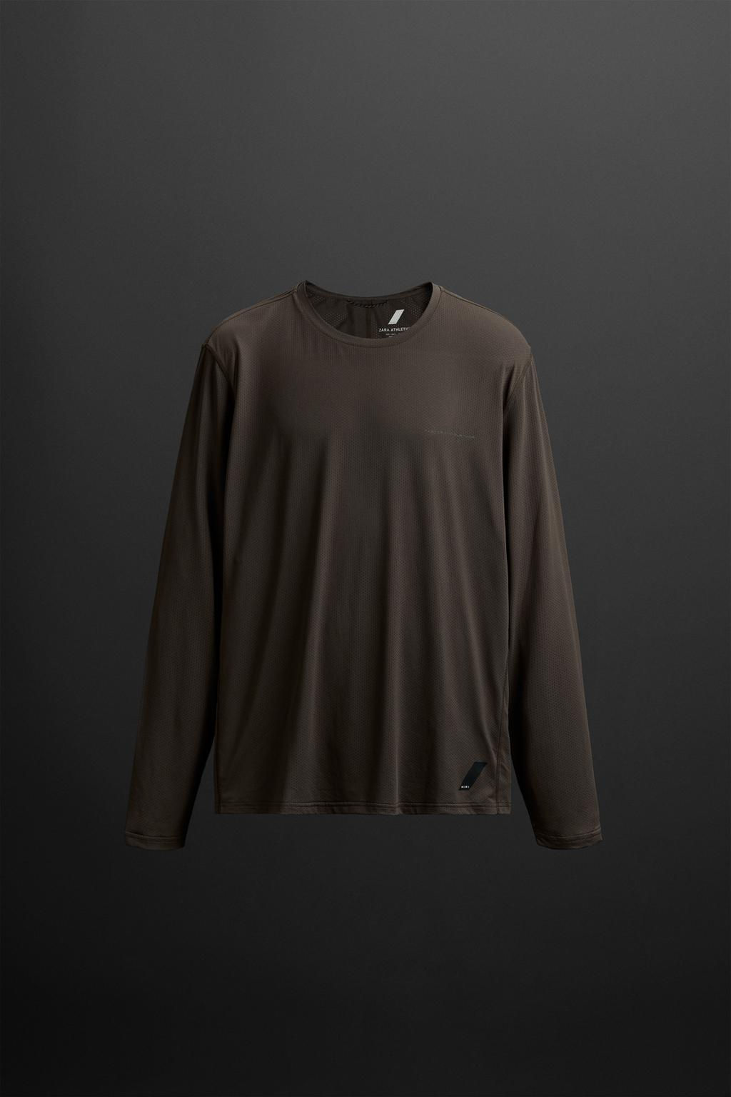 PERFORATED TRAINING T-SHIRT - Zara фото 6