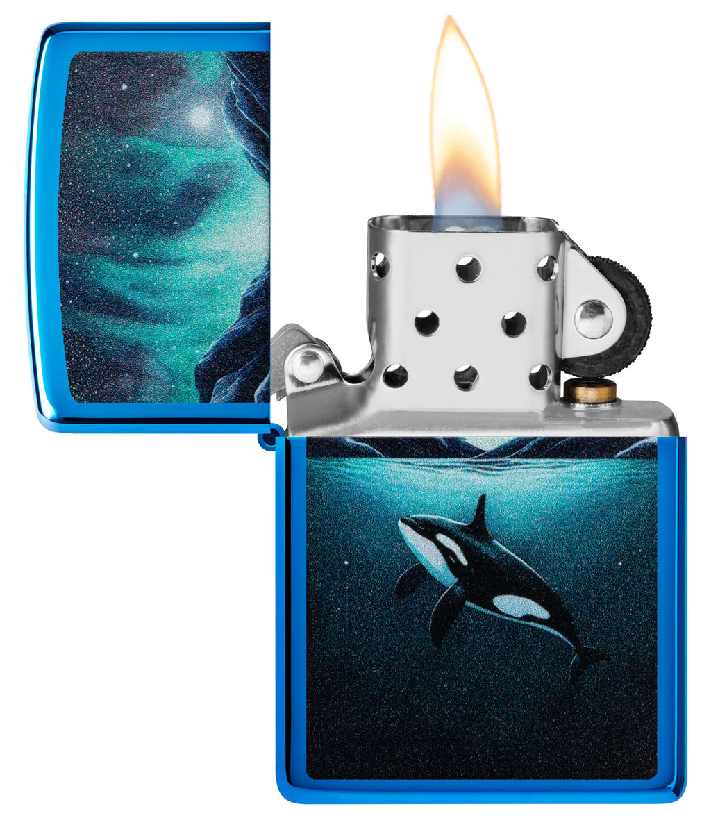 Зажигалка ZIPPO Кит | Whale 48984  фото 3