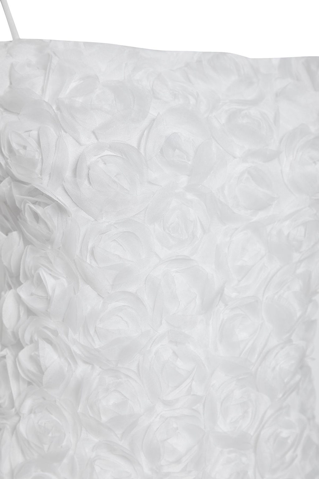 TRENDYOLMILLA Beyaz 3 Boyutlu Gul Aplike Detayl? Dugun/Nikah S?k Abiye Elbise TPRSS25EL00018  фото 8
