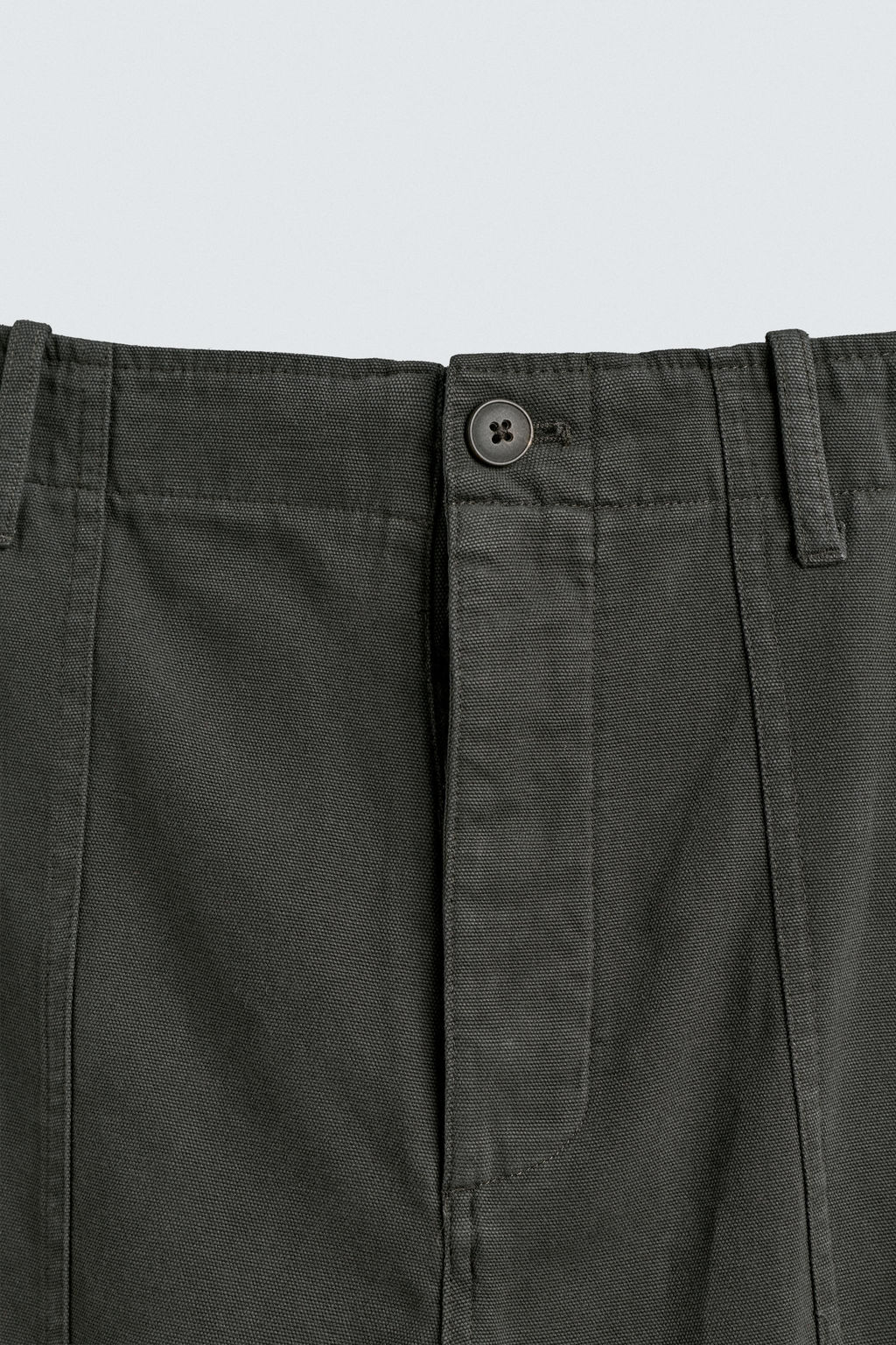 PANTAL?N RELAXED FIT TRABILLAS / Marr?n - Zara фото 9