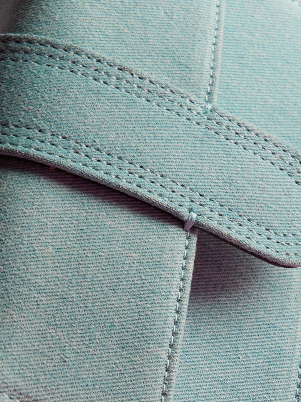 Женская сумка с ручками из денима TENDANCE Артикул 4248264, светло-голубой  фото 3