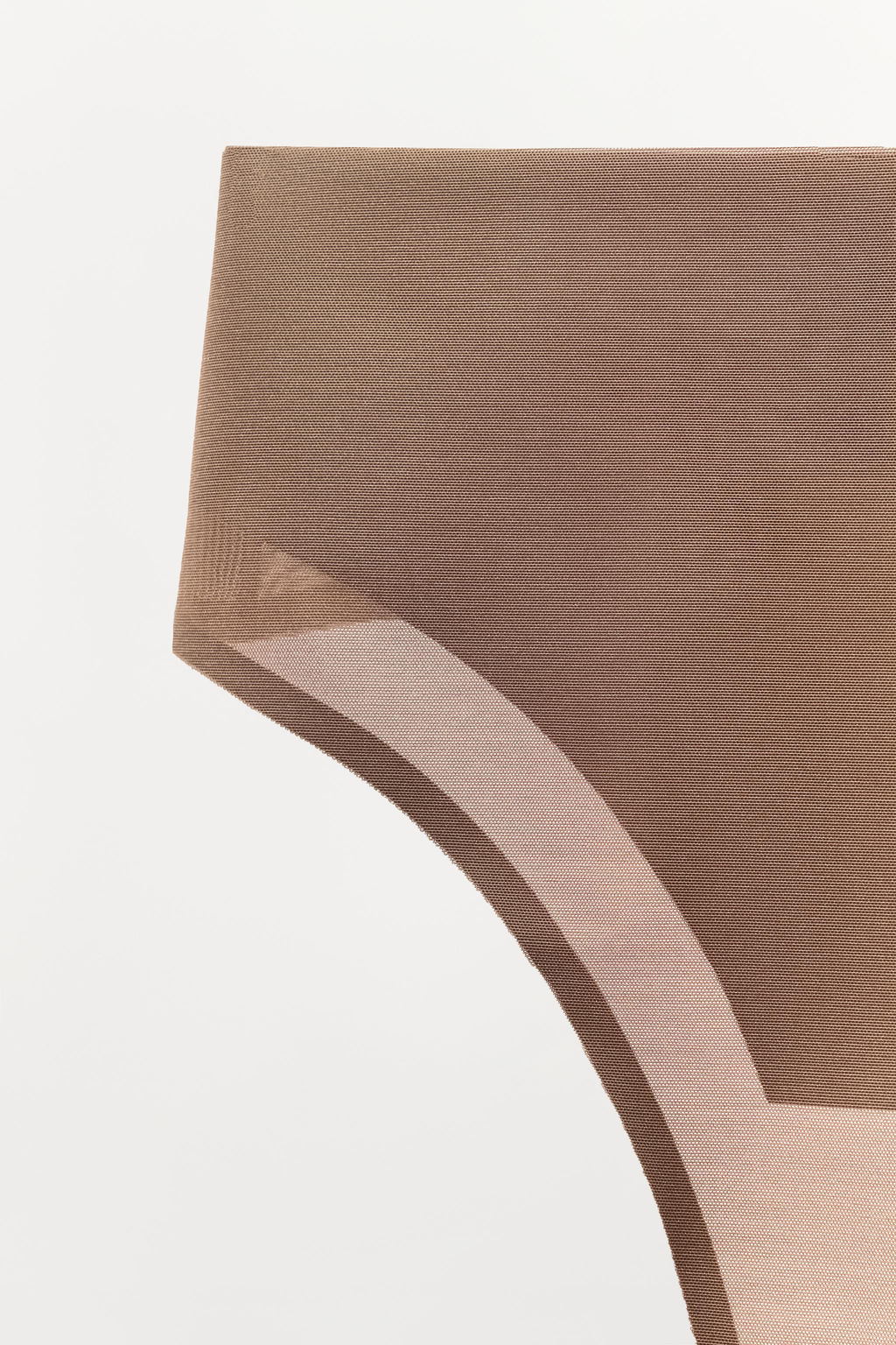 TANGA CINTURA ANCHA MEZCLA POLIAMIDA / rosa claro - Zara фото 4