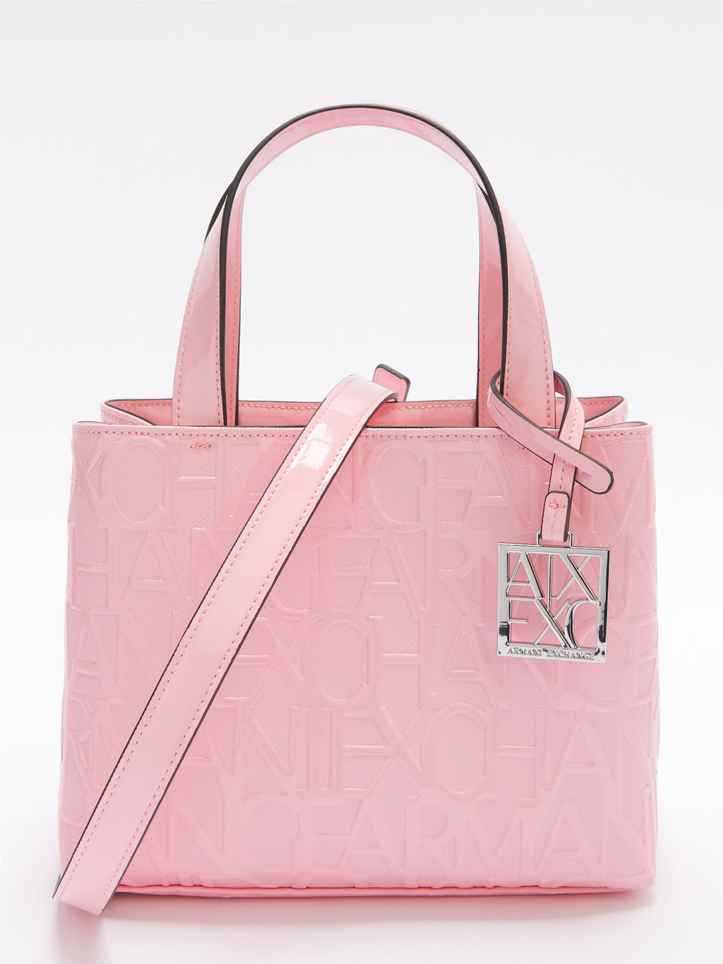 Женская сумка с ручками ARMANI EXCHANGE LIZ Артикул 4361232, светло-розовый