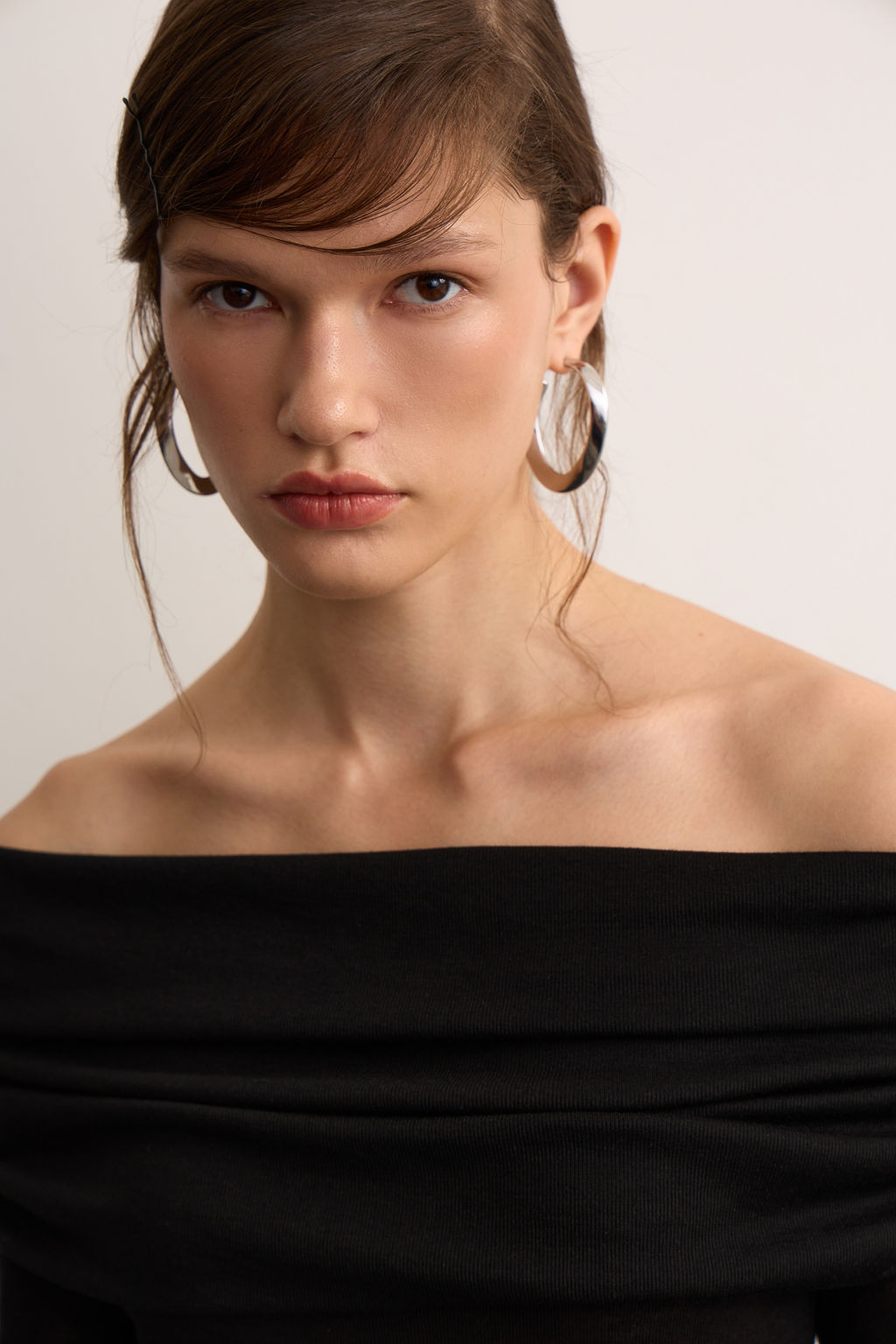 Лонгслив из трикотажа с драпировкой - Mollis фото 4