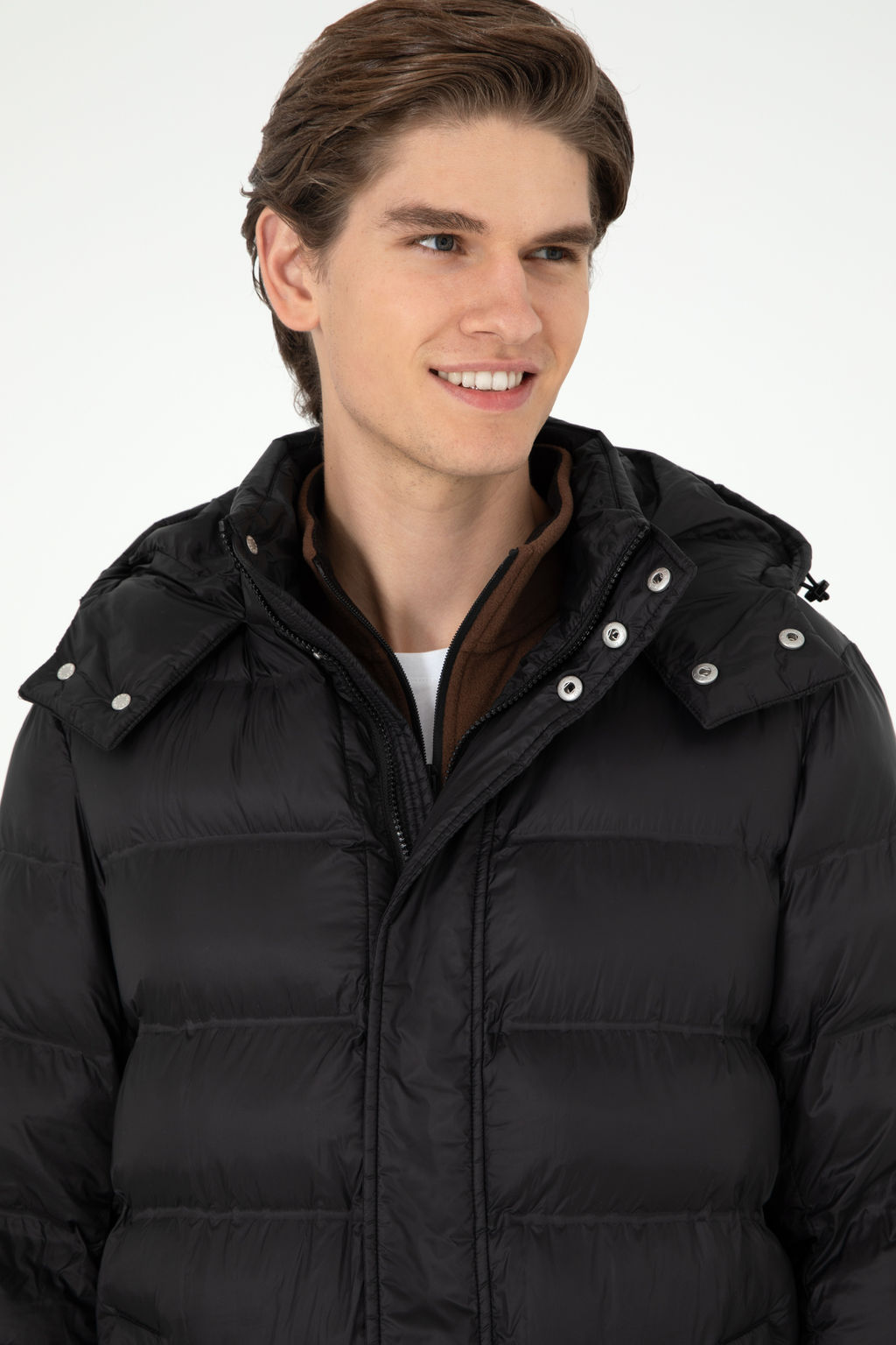 Мужское черное пальто Неожиданная скидка в корзине - U.s. polo assn фото 9