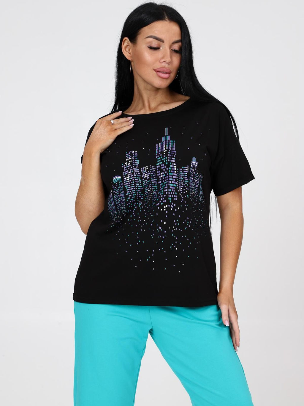 IV-CAPRIZ Манхэттен - костюм бирюзовый  фото 6