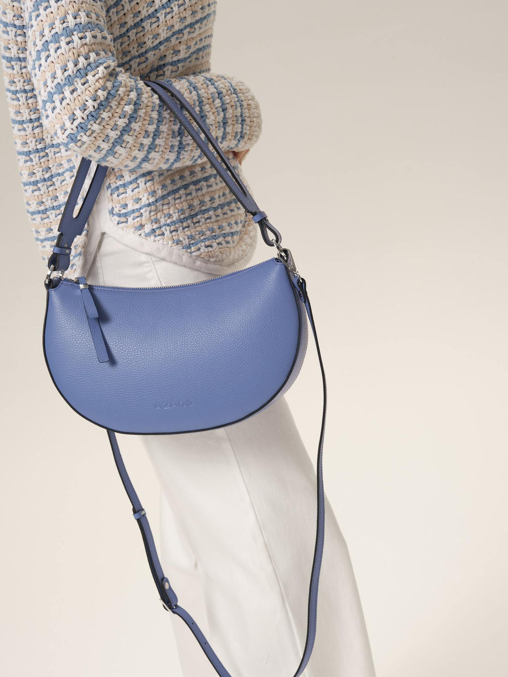 Сумка женская сэддл Azaro 31042 сиреневый закат