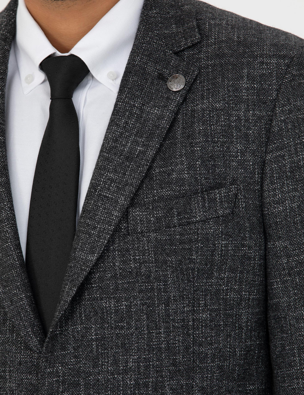 F_me Ekstra Slim Fit Y_n Kar___ml_ Blazer Ceket