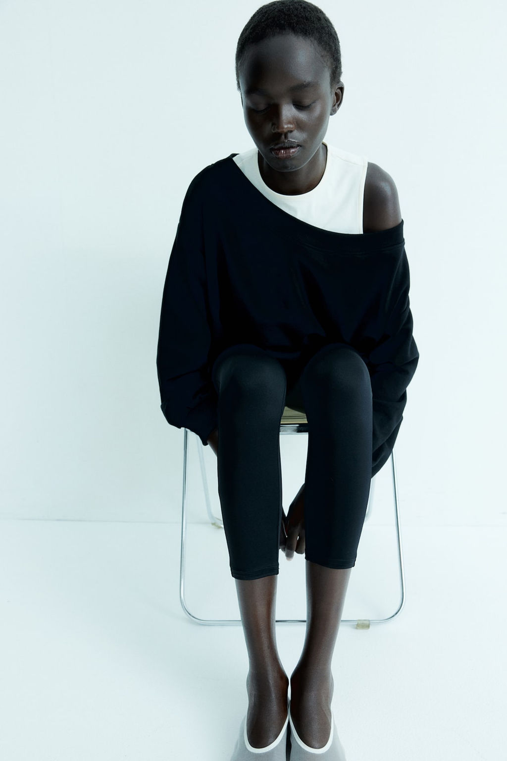 Cotton leggings - H&m фото 2