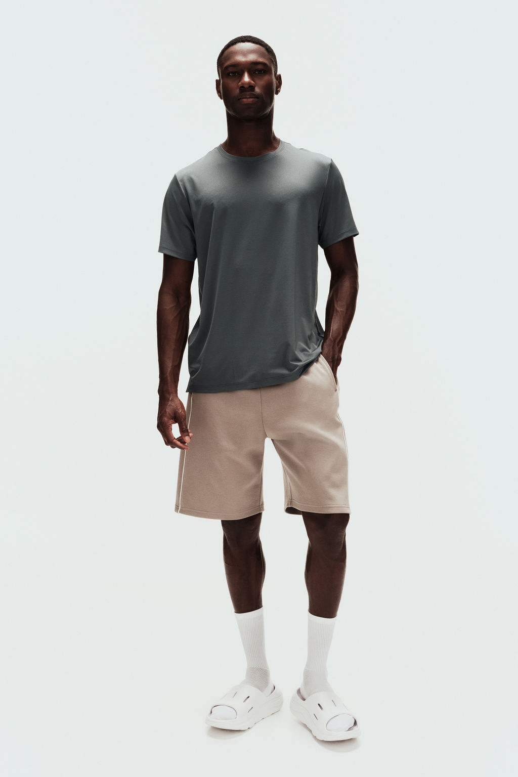 Camiseta de deporte de malla con DryMove - H&m фото 13
