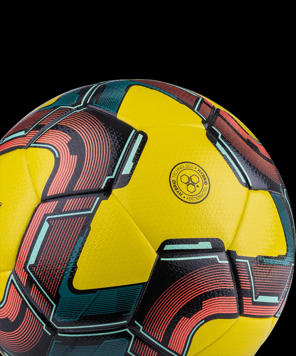 Мяч футзальный JOGEL Inspire №4, желтый/черный/красный  фото 5