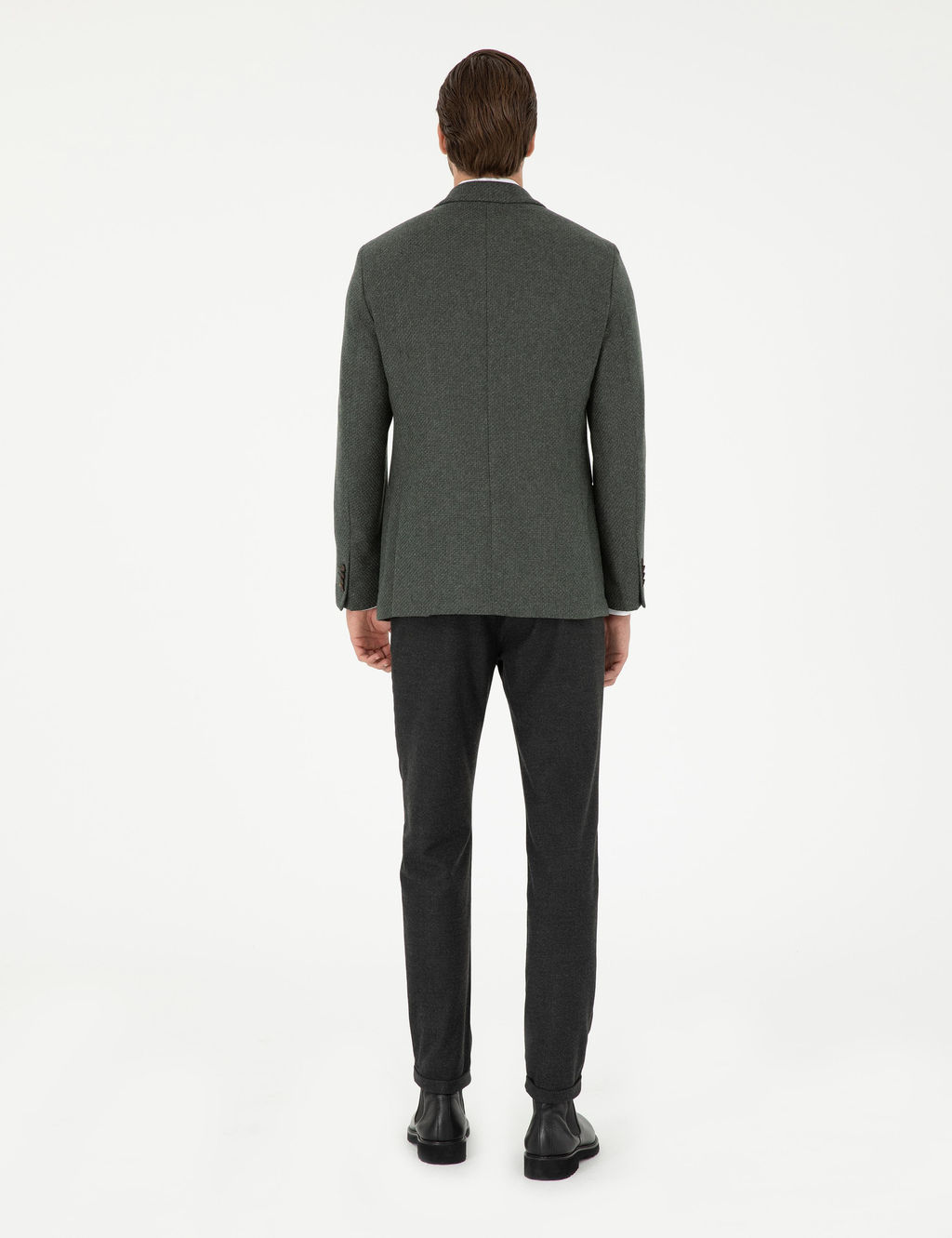 Antrasit Slim Fit Kanvas Pantolon - Pierre cardin фото 4