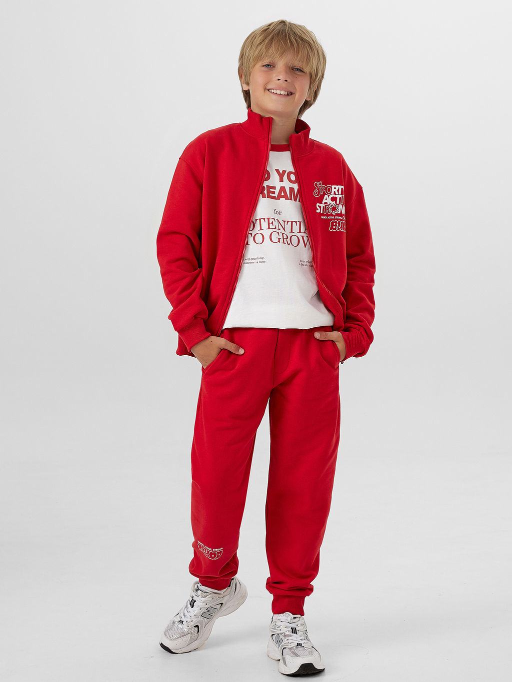 Брюки для мальчиков красные - Mark formelle фото 6