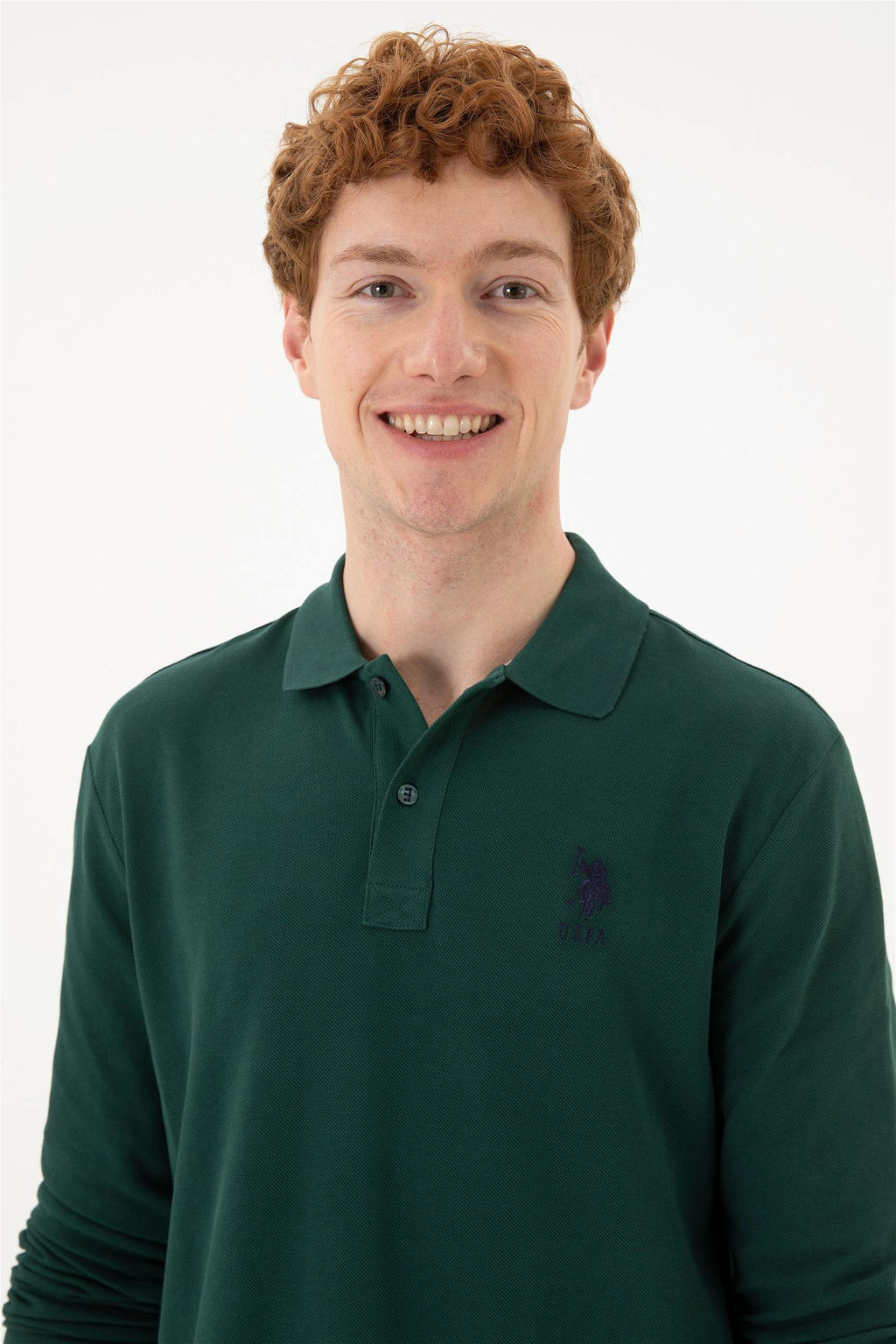 Мужской зеленый базовый свитшот Неожиданная скидка в корзине - U.s. polo assn фото 2