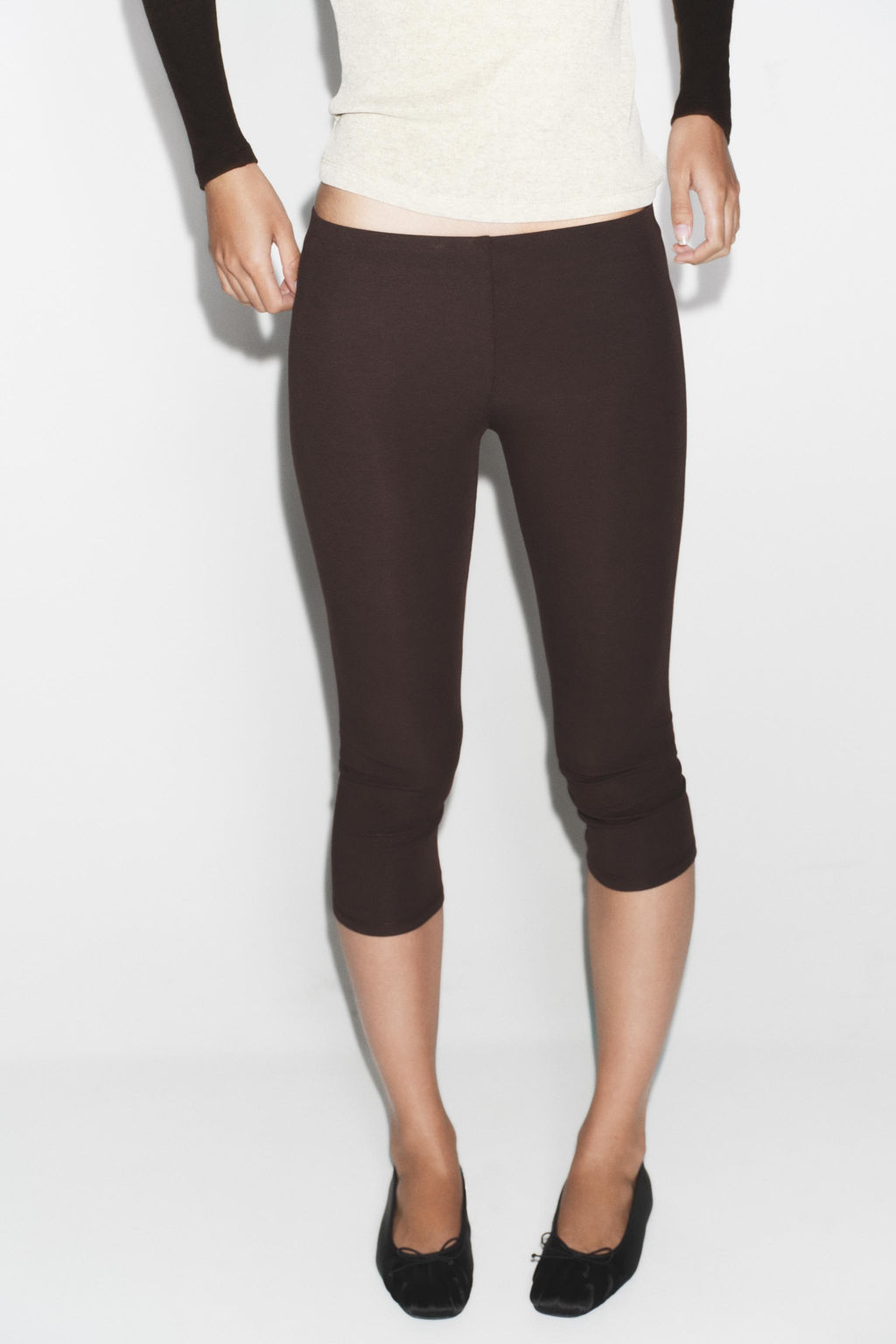 COTTON CAPRIS - Zara фото 12
