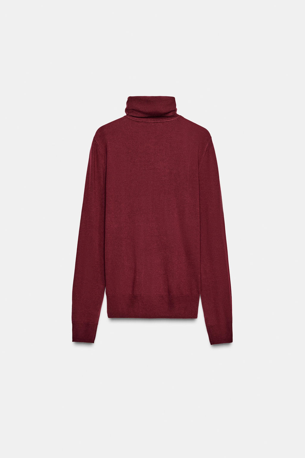 WOOL HIGH NECK JUMPER - Zara фото 8