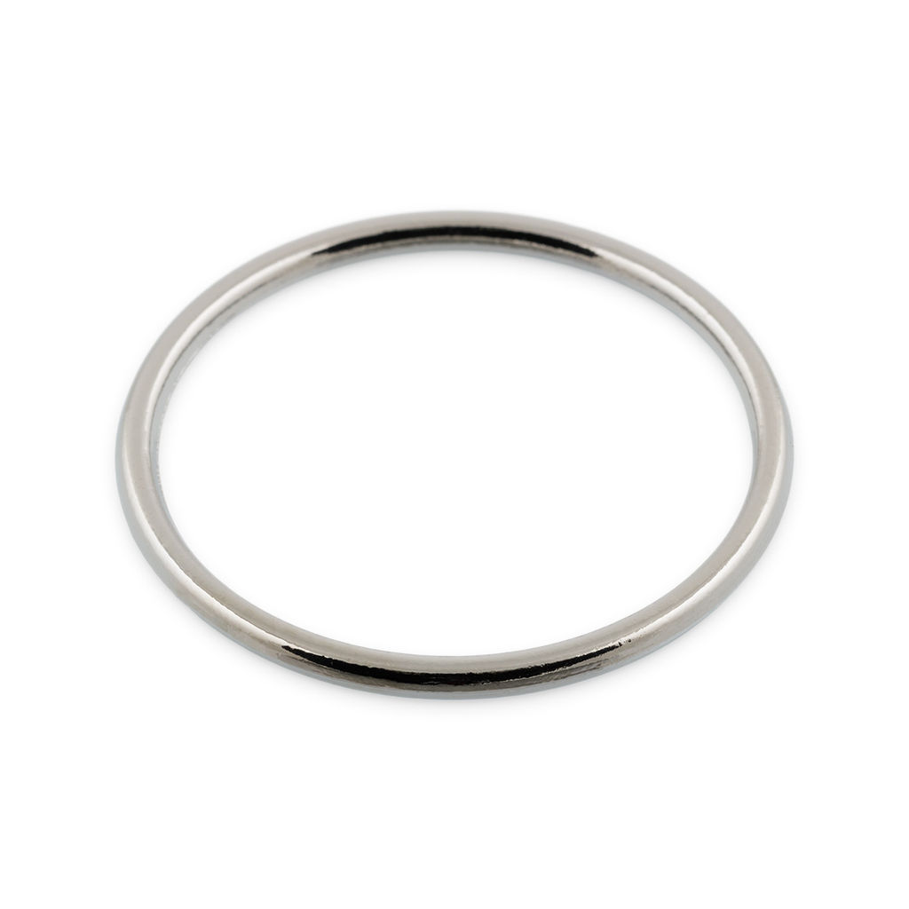 Фурнитура металл Gamma GH 10/35 Кольцо d внутр. 35 мм 10 шт в пакете №04 под никель