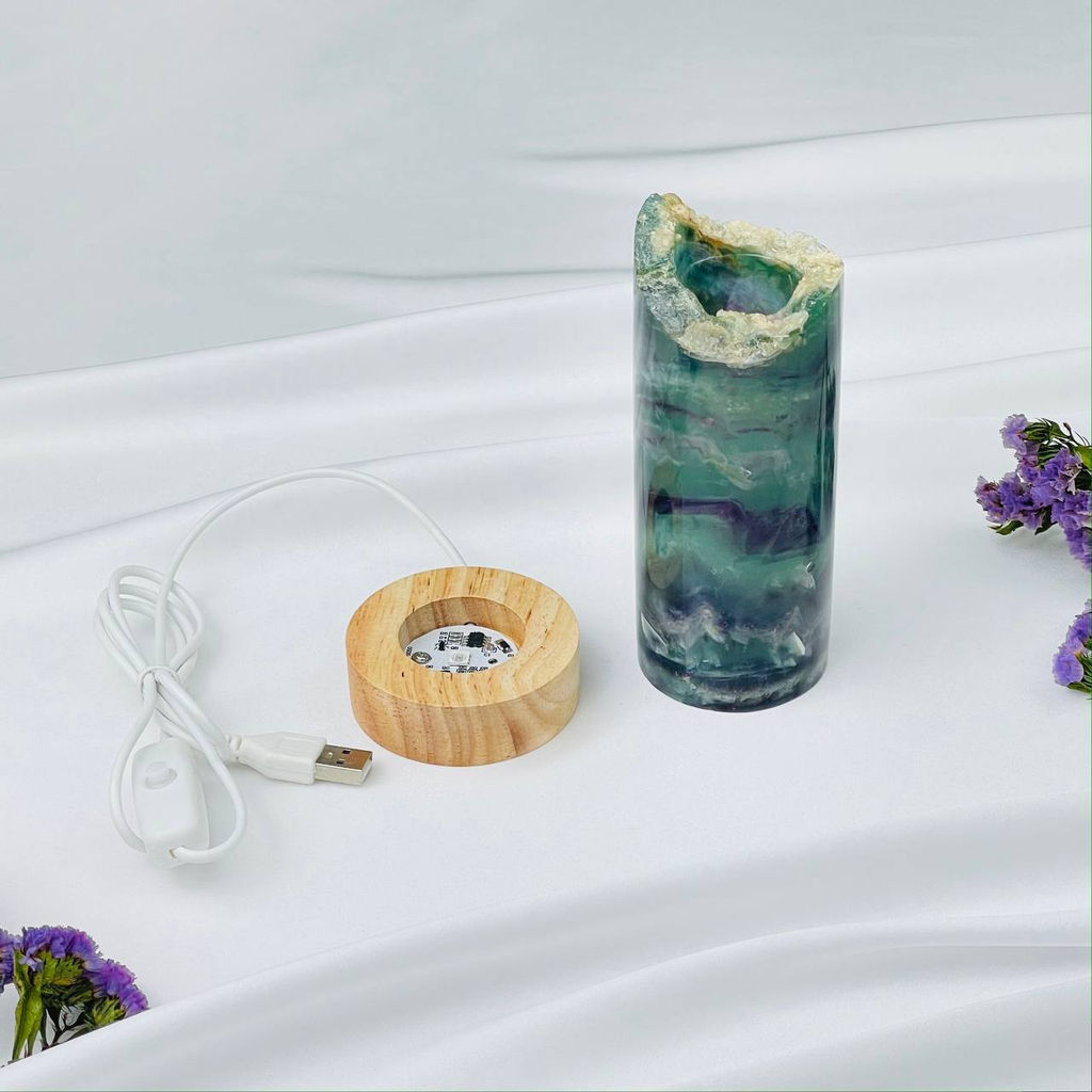 Лампа из Флюорита