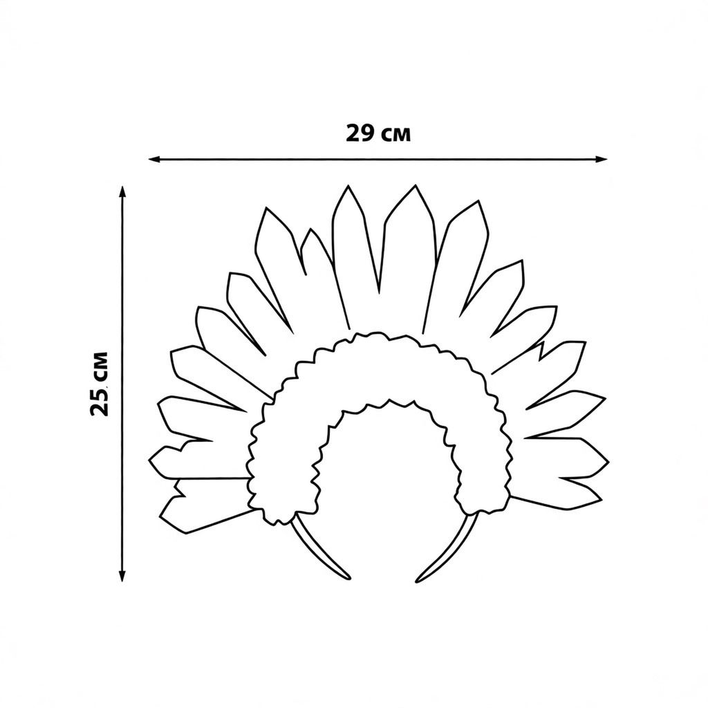 ULD-R513 3LR44 HEADBAND Светильник декоративный Ободок, на батарейках 3*LR44 (в/к). 10 светодиодов. Белый свет. Цвет корпуса радужный. TM Uniel - Volpe фото 4