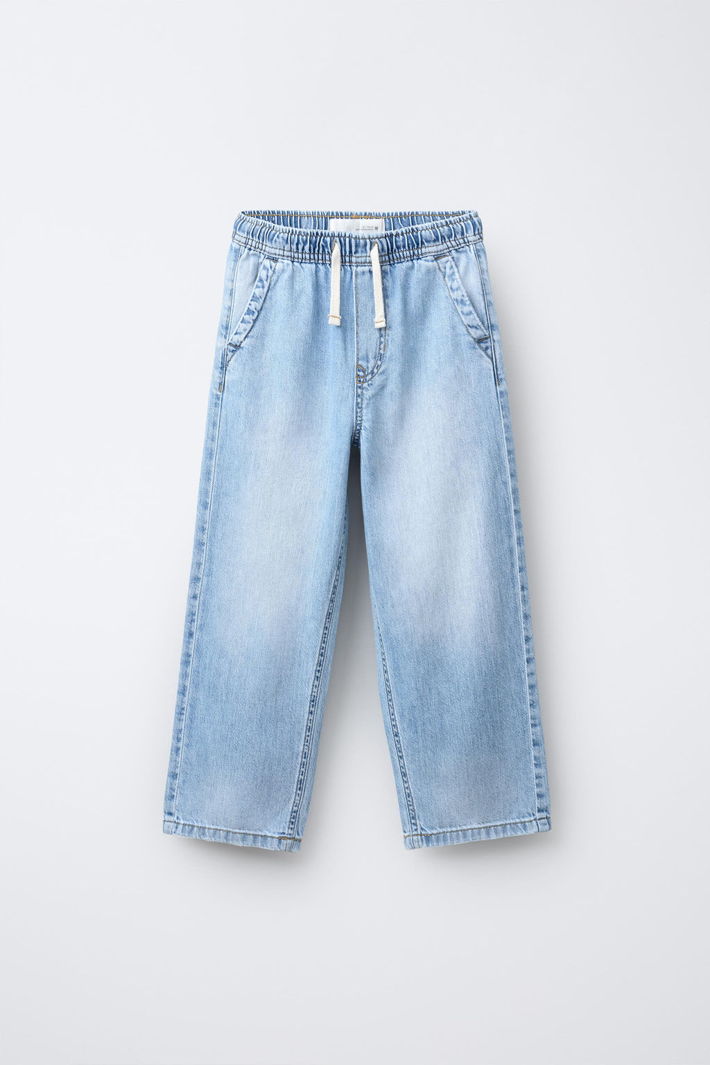 LOOSE-FITTING STRAIGHT-LEG JEANS