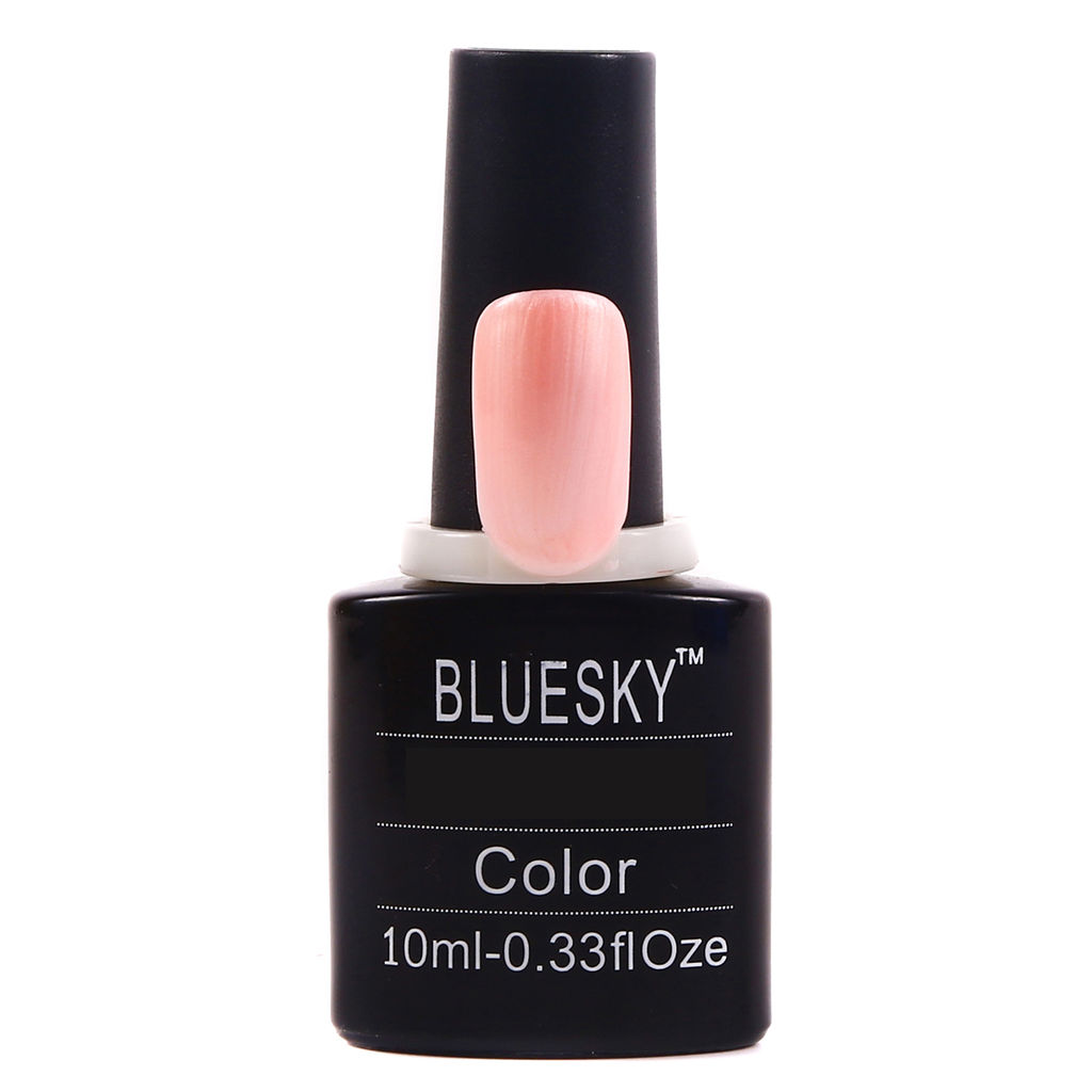Bluesky Гель-лак для ногтей / Classic 212 SU, перламутровый нежно-розовый, 10 мл