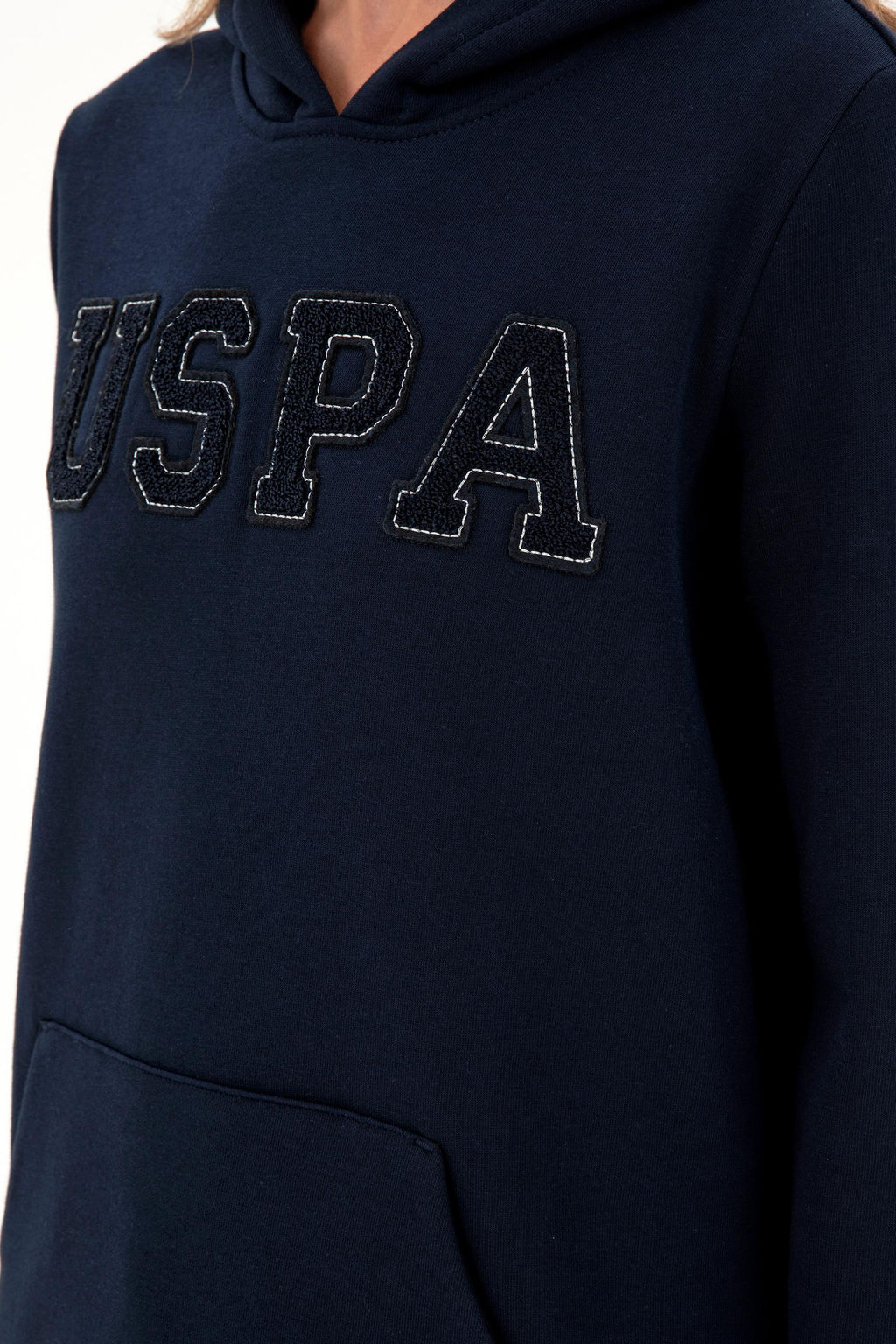 Женский темно-синий базовый свитшот Неожиданная скидка в корзине - U.s. polo assn фото 7