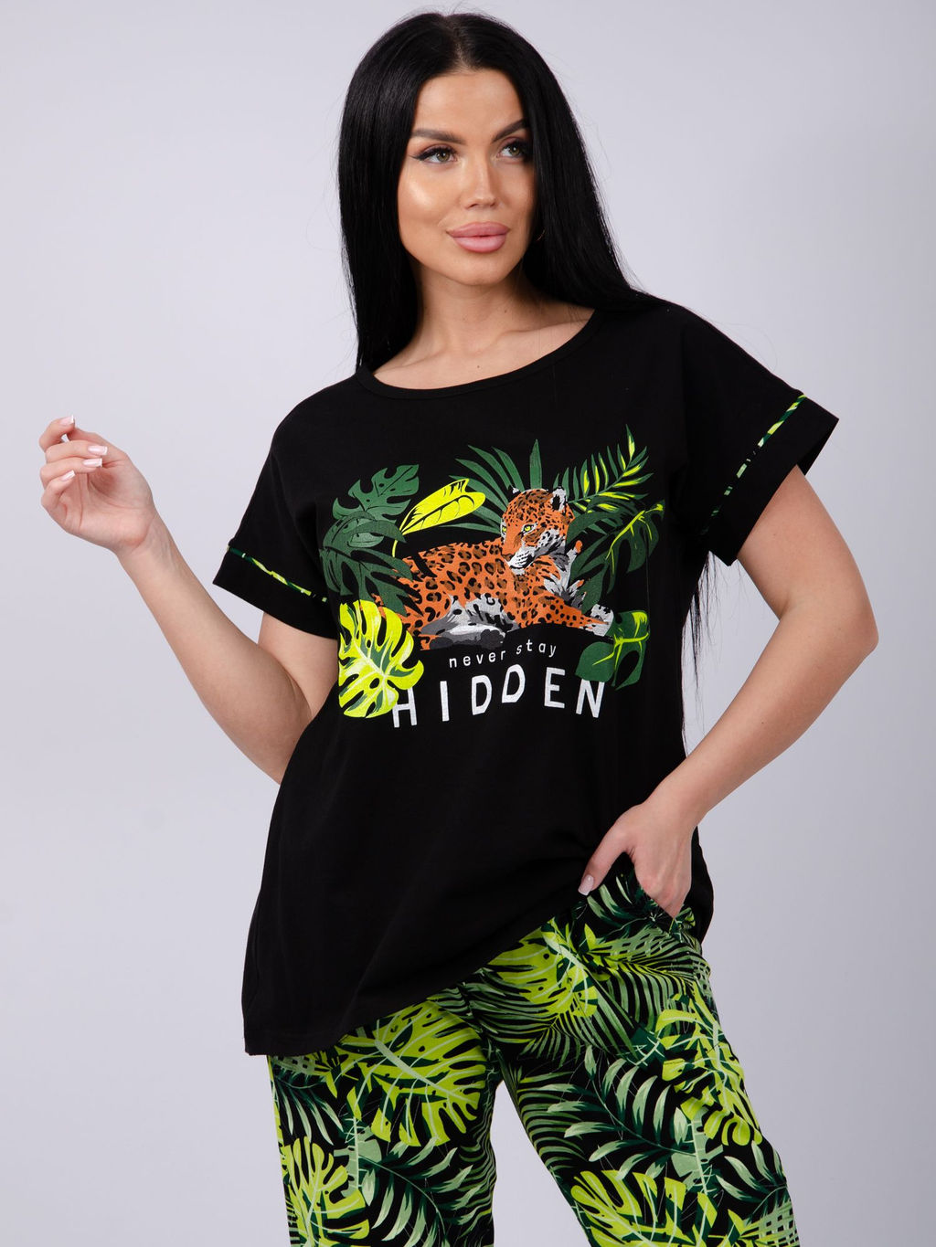 Пижама "Баунти" брюки, трикотаж