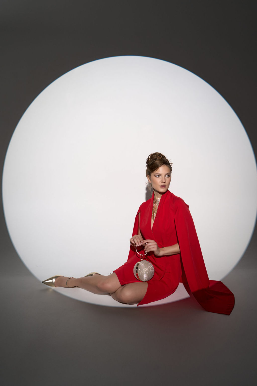 Платье Мариона (красный) - Эльза фото 13