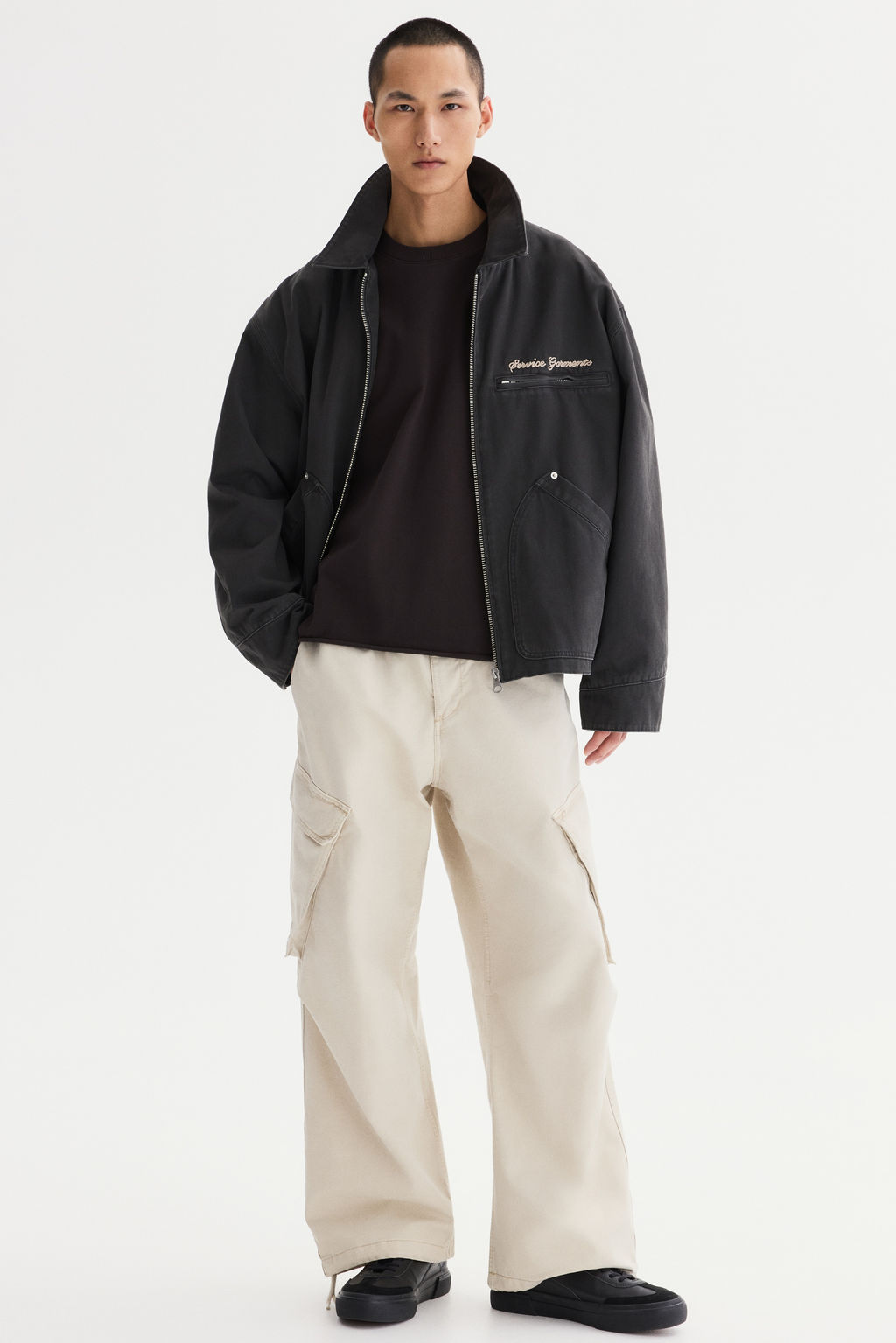 Camiseta boxy Oversized Fit - H&m фото 6