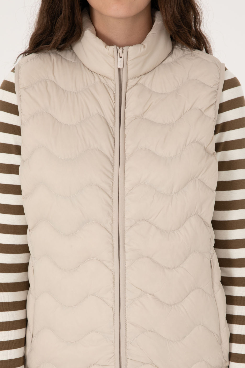 KadДn Krem Yelek - U.s. polo assn фото 5