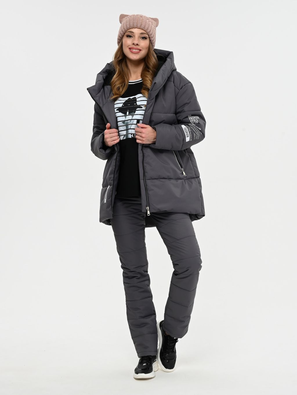 зимняя куртка из мембранной ткани - А+б коллекция фото 61