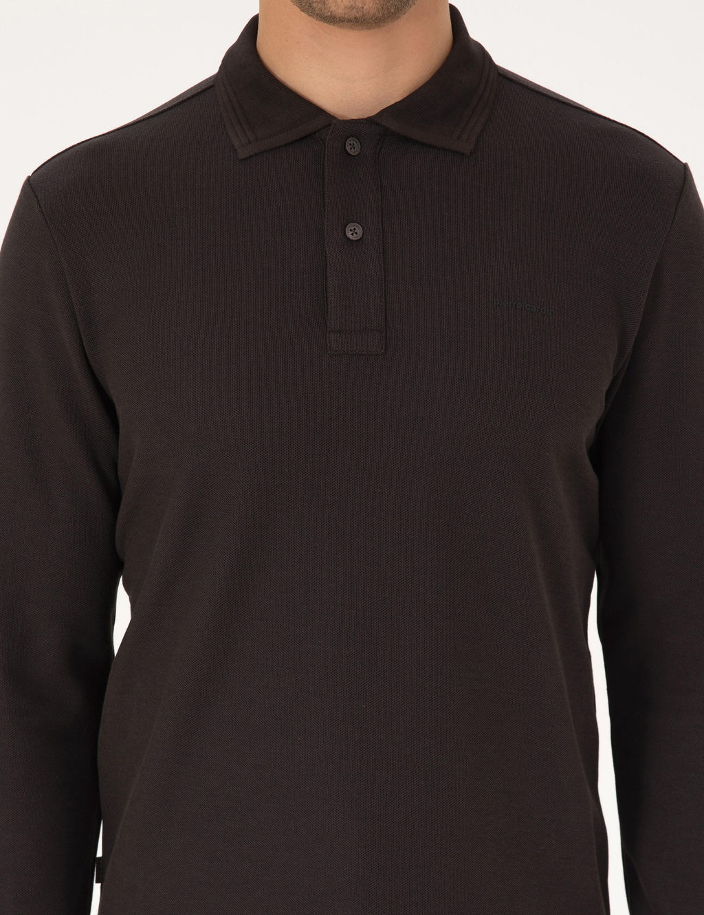 Koyu Kahverengi Slim Fit Sweatshirt - Pierre cardin фото 6