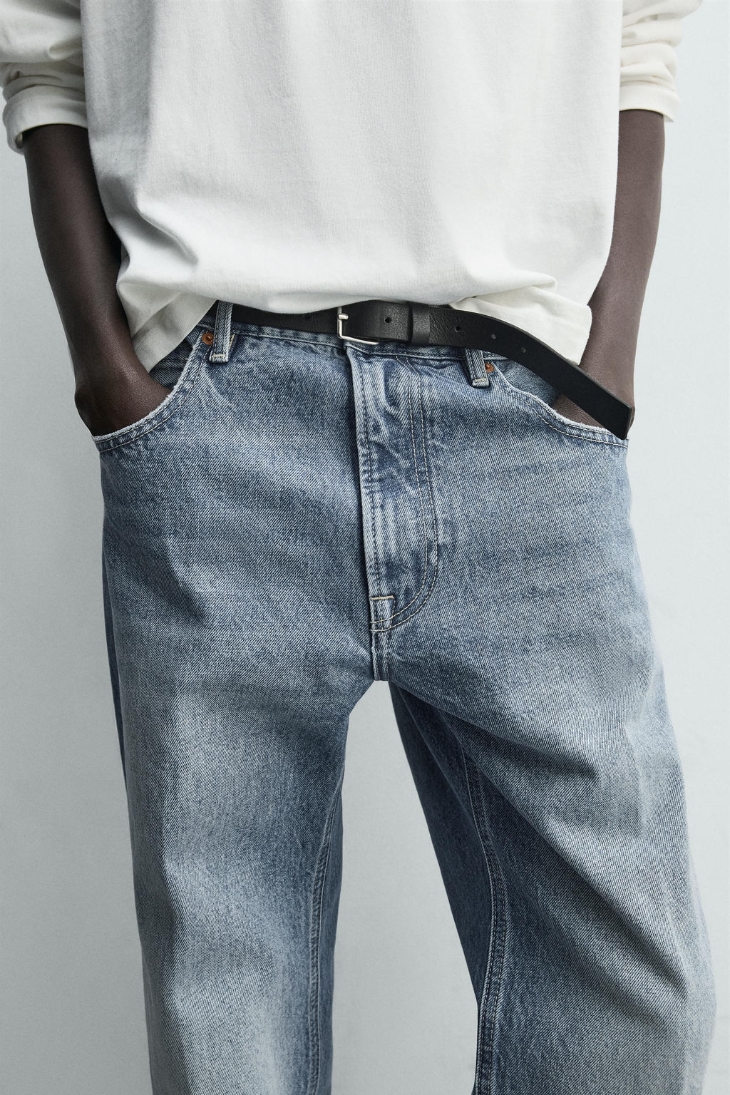 JEANS BOOTCUT FIT / Azul claro - Zara фото 7