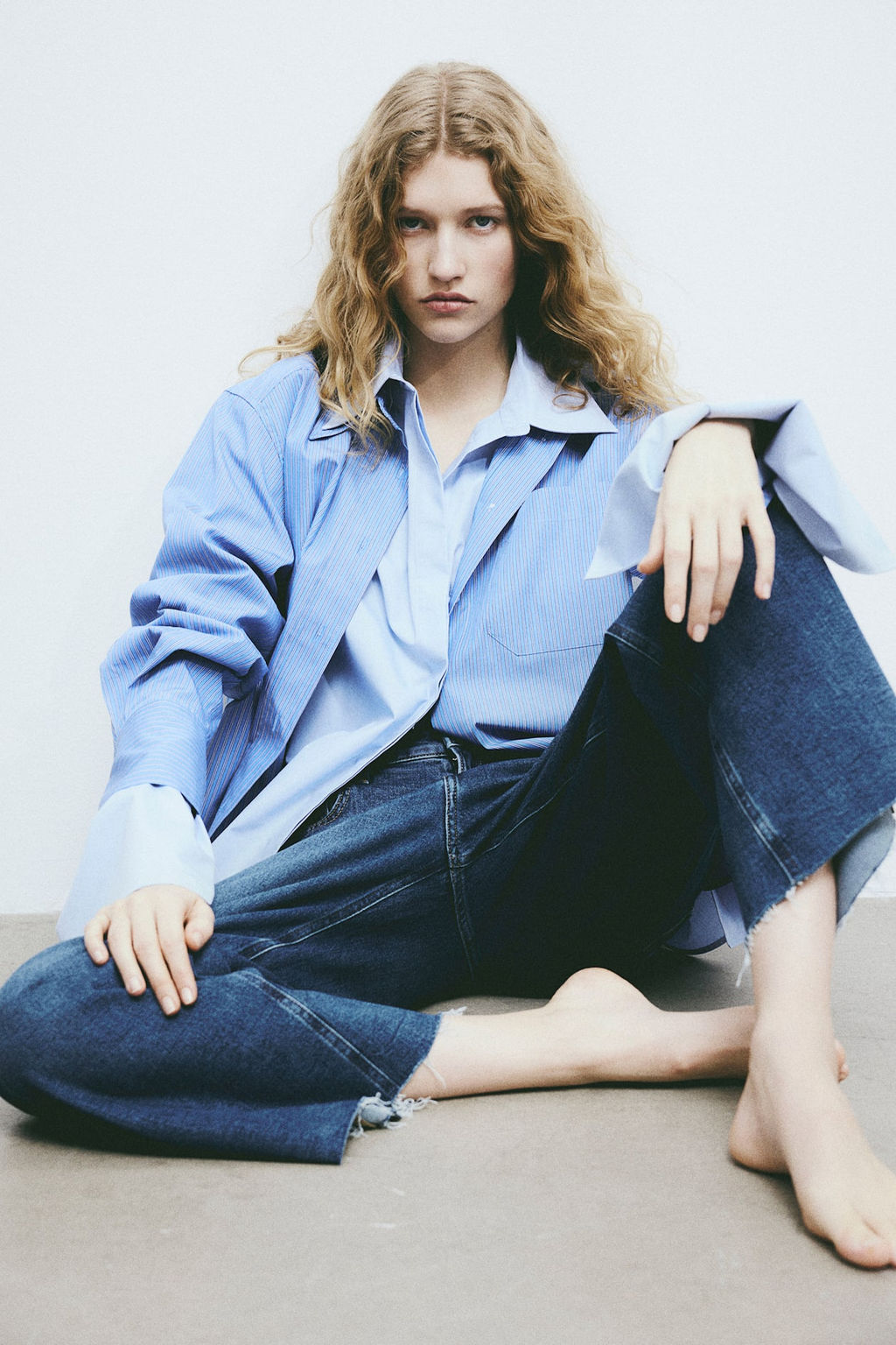 Wide High Ankle Jeans - H&m фото 3