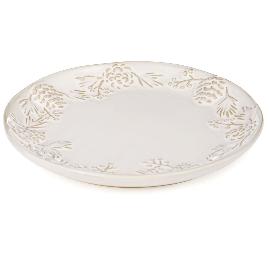 НАБОР ТАРЕЛКОК ЗАКУСОЧНЫХ КОЛЛЕКЦИЯ PINE CONES, 2 ШТ. / 20,7*2,5 СМ - Bronco фото 5