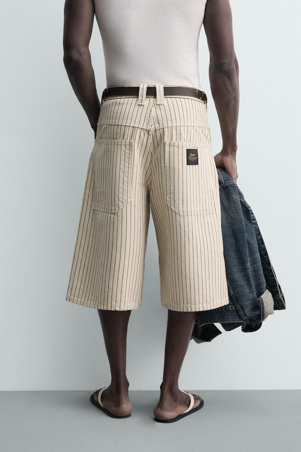 JORTS RELAXED FIT RAYA DIPLOM?TICA / Crudo - Zara фото 3