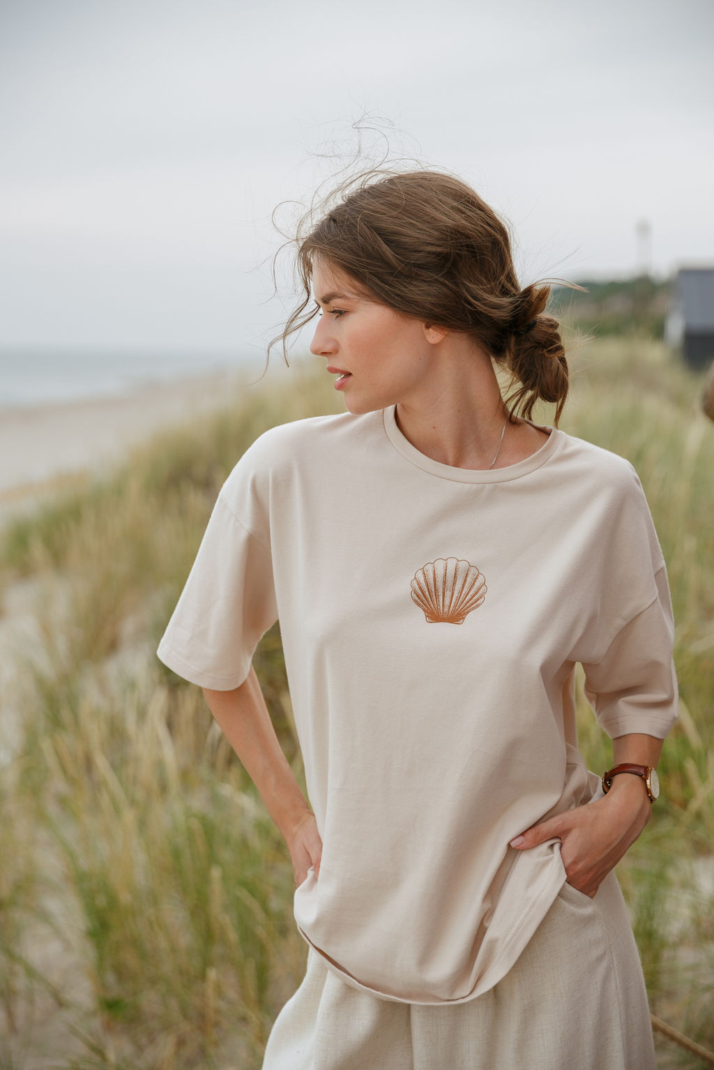 Футболка женская Sand - Captain's mate фото 8