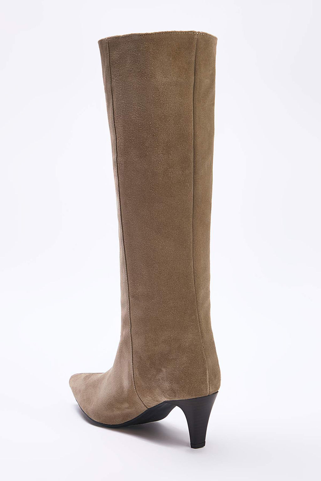 Camel Kad?n Hakiki Deri Premium Kad?n 7 cm Topuklu Cizme TAKAW26CZ00030