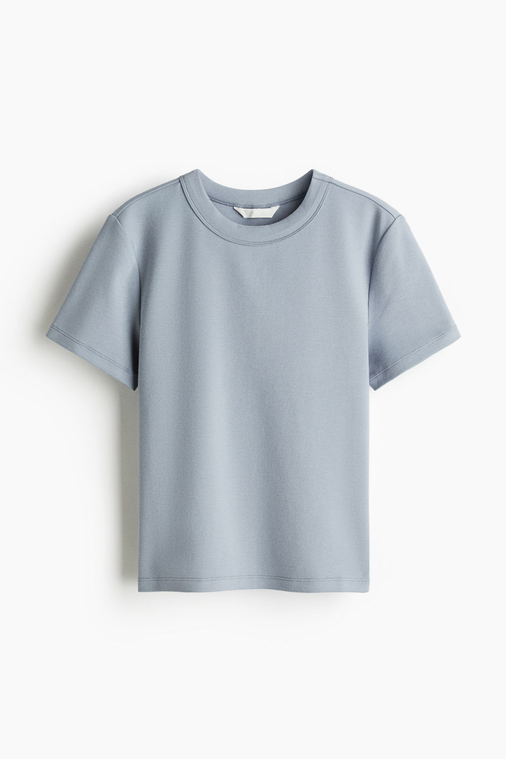 Camiseta ajustada de algod?n - H&m фото 3