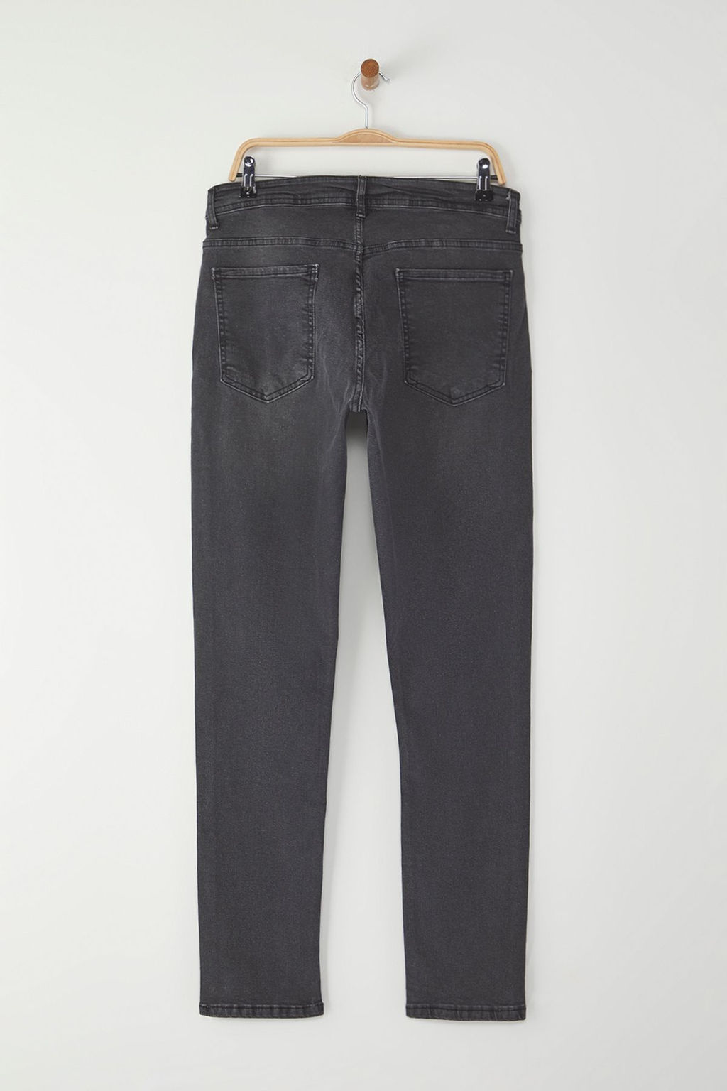 TRENDYOL MAN Gri Skinny Fit Esnek Kumas Dar Kesim Jeans TMNAW22JE0210 - Trendyolmilla фото 7