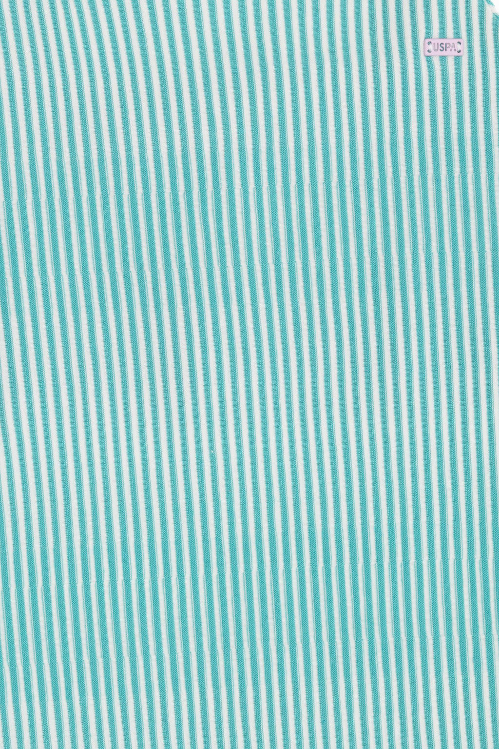 U. S. Polo Assn Мятное трикотажное платье для девочки - U.s. polo assn фото 4