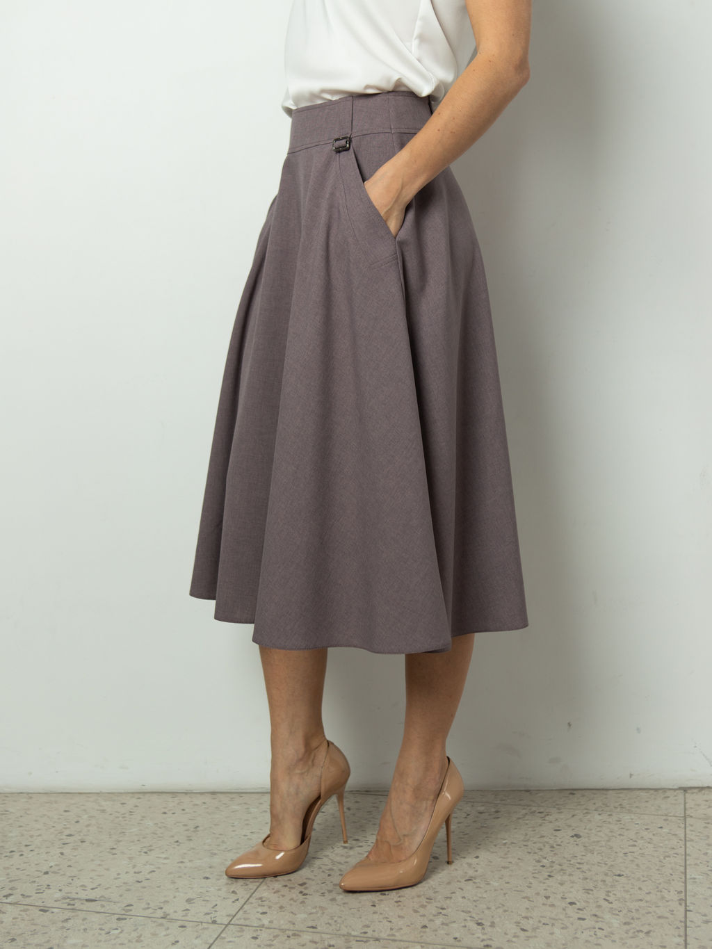 Юбка ЛЕН  с ВИСКОЗОЙ - Трика фото 12
