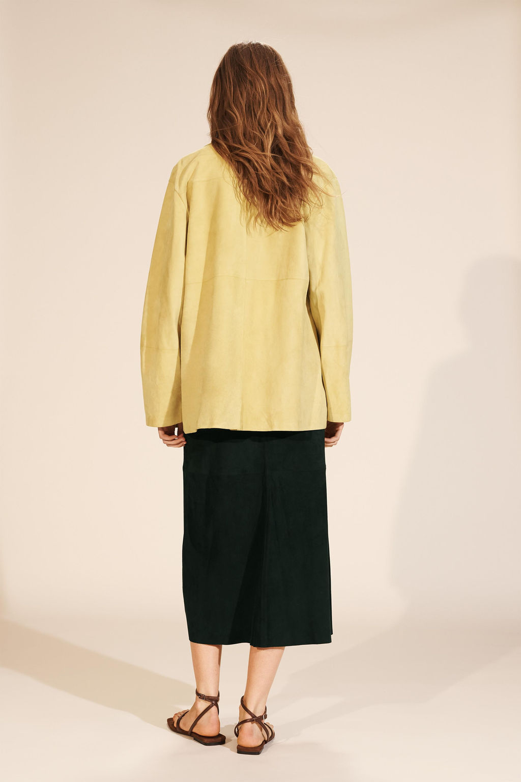 LIMITED EDITION SUEDE LEATHER POCKET SHIRT - Zara фото 13