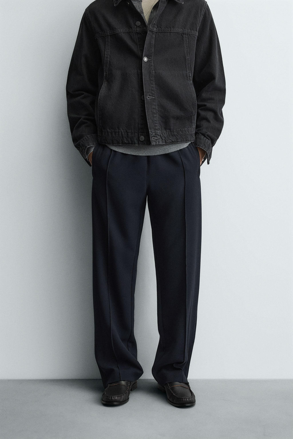 FLOWING TROUSERS WITH ZIPS