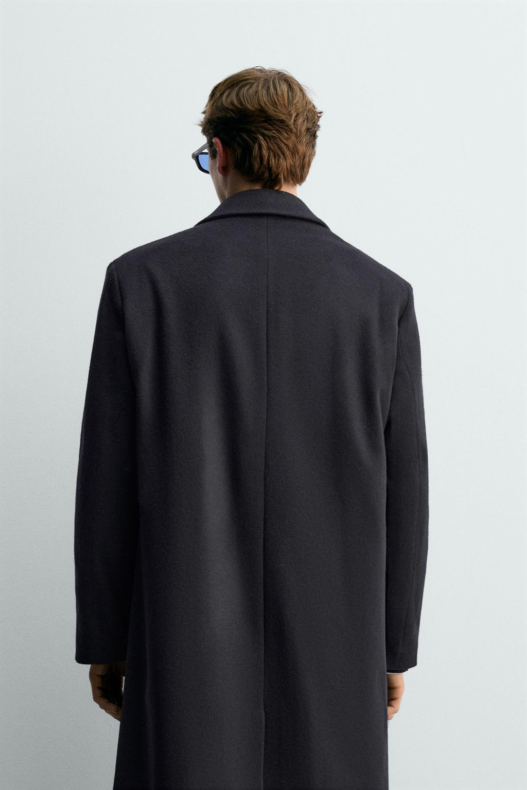 DOUBLE-BREASTED WOOL BLEND COAT AARON LEVINE X ZARA фото 3