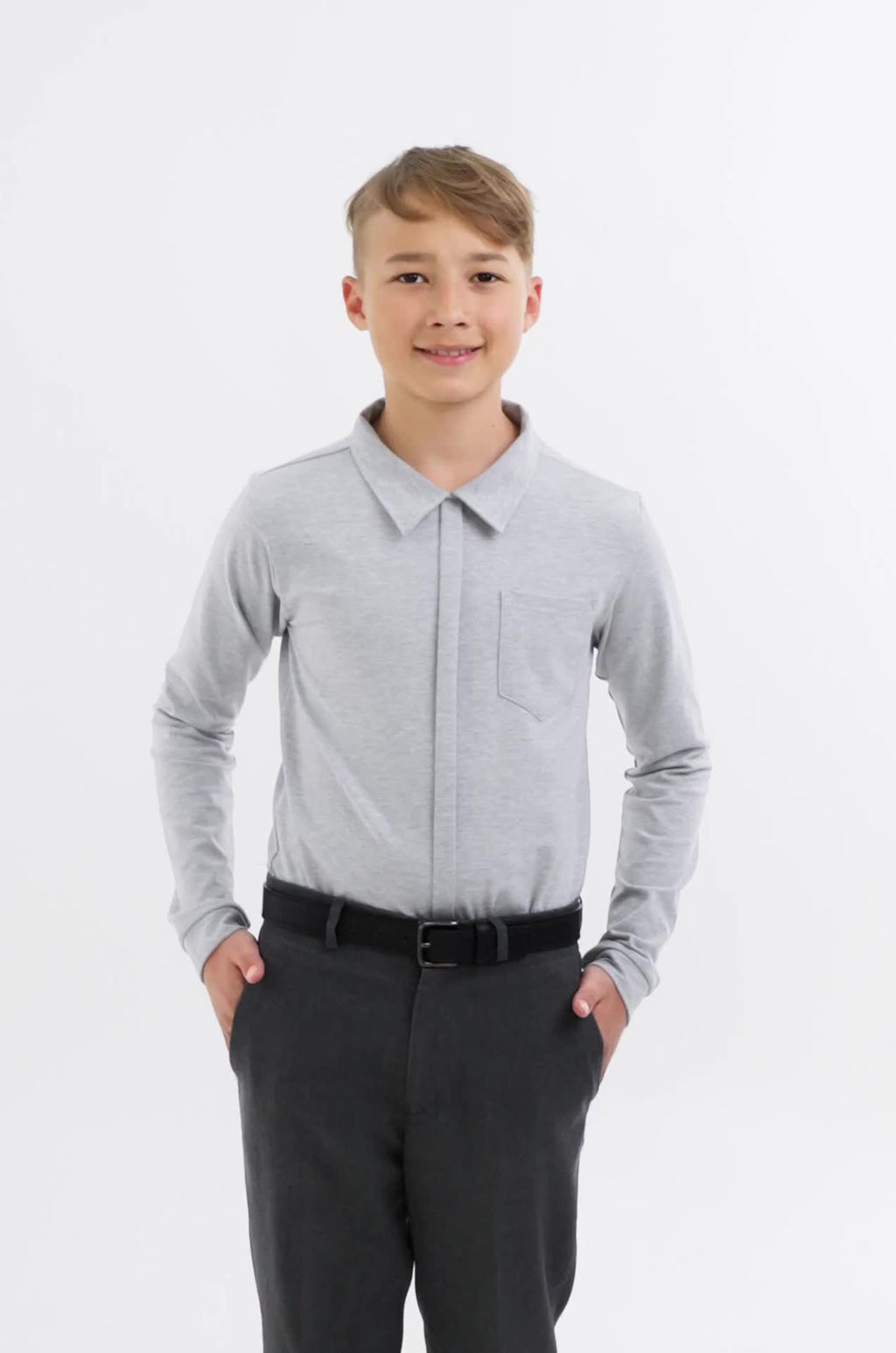 Трикотажная рубашка для мальчика Happyfox