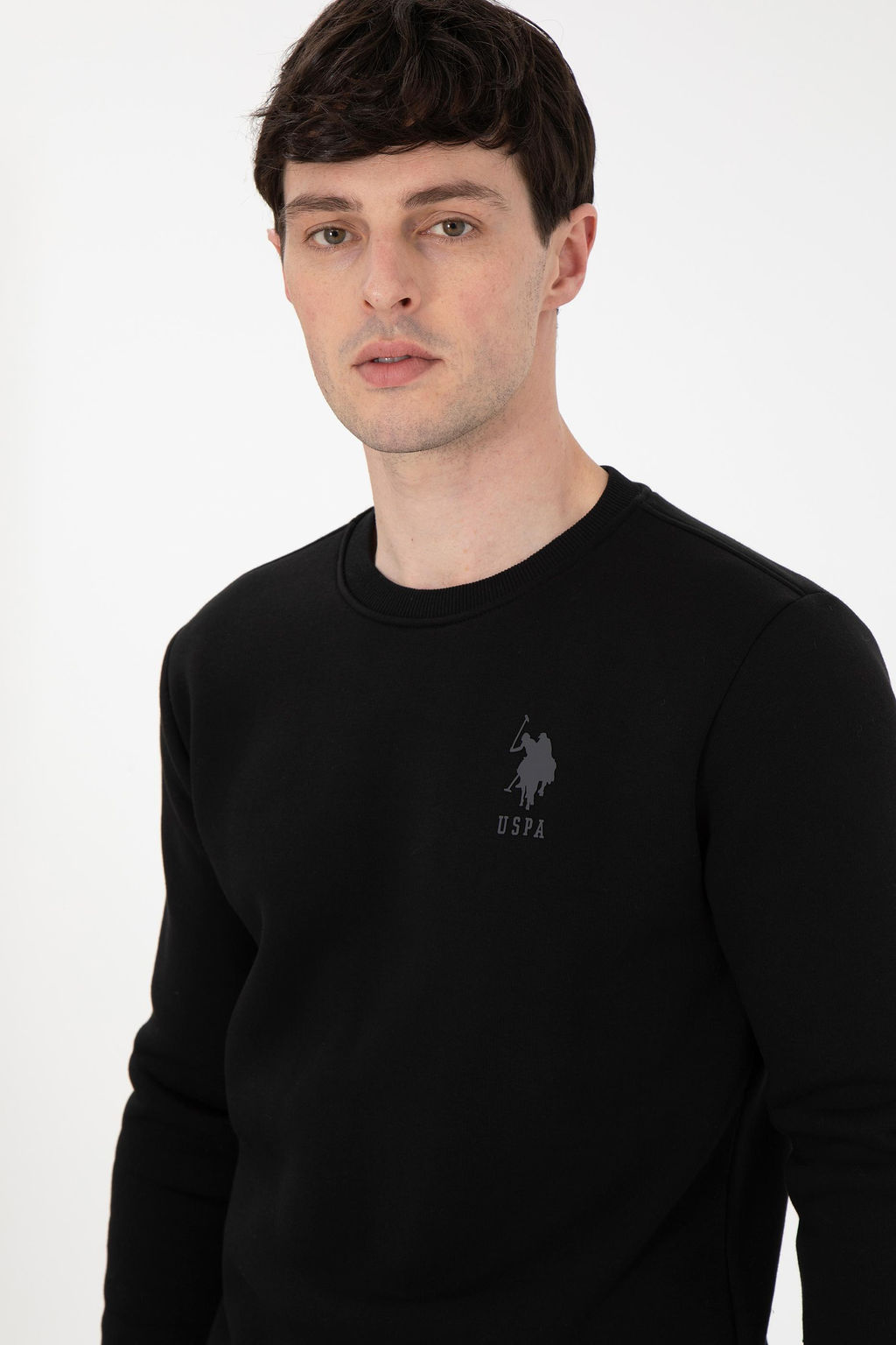 Мужской черный свитшот Неожиданная скидка в корзине - U.s. polo assn фото 9