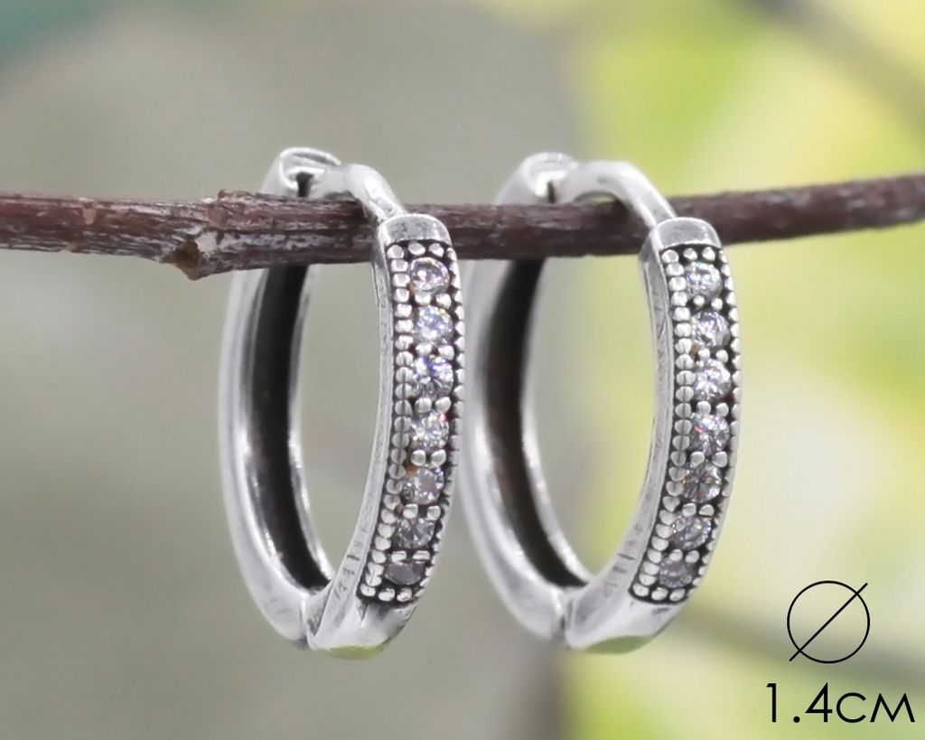 Серьги Колечки