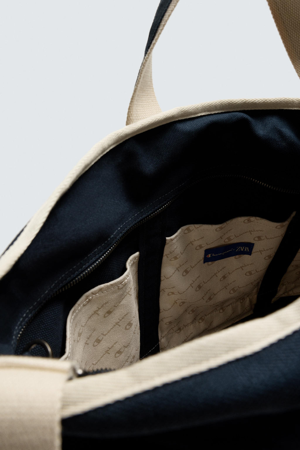 FABRIC TOTE BAG CHAMPION ® X ZARA  фото 6